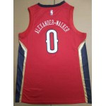 Maglia NBA 0 Alexander-walker Pelicans Rosso