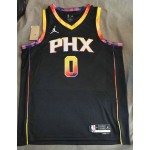 Maglia NBA 0 Craig SUNS Nero 2022-23 Statement Edition Stampato