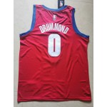 Maglia #0 Drummond Pistons 19-20 City Ricamato