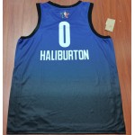 Maglia #0 Haliburton 2023 Nba all stars game Team Lebron Blu