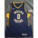 Maglia #0 Haliburton Indiana Pacers Blu