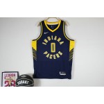 Maglia #0 Haliburton Indiana Pacers Blu