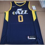 Maglia NBA 0 Hendricks Utah Jazz Blu