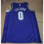 Maglia #0 Lillard Bucks 22-23 Vintage darker Viola