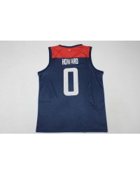 0 Markus Howard Saski Baskonia 22-23 Home Basketball Maglia Uomo