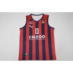 0 Markus Howard Saski Baskonia 22-23 Home Basketball Maglia Uomo