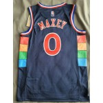 Maglia #0 Maxey 76ers 75th Anniversary Diamond Blu Swingman