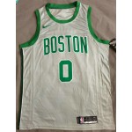 Maglia #0 Tatum Boston Celtics 2018 city Grigio