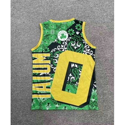 Maglia #0 Tatum Hip hop basketball