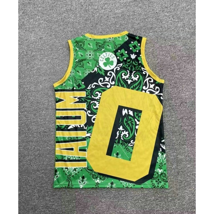 Maglia #0 Tatum Hip hop basketball