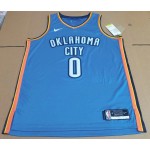 Maglia 0 Westbrook Oklahoma City Thunder Okc Blu