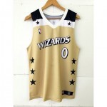 Maglia #0 gilbert arenas wizards Oro Stampa