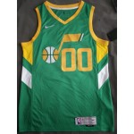 Maglia NBA 00 Clarkson Utah Jazz 20-21 earnedVerde