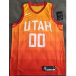 Maglia NBA 00 Clarkson Utah Jazz 2018-19 city Arancione