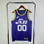 Maglia NBA 00 Clarkson Utah Jazz Retro Viola