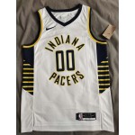 Maglia #00 Mathurin Pacers Bianco