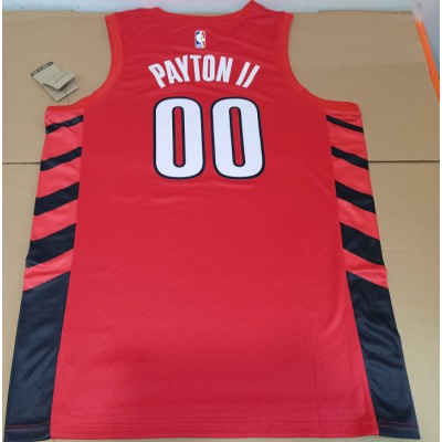 Maglia NBA 00 Payton II Blazers 22-23 statement Rosso