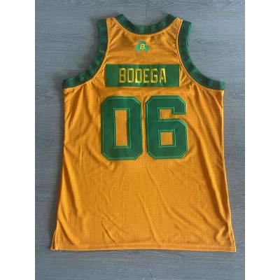 Maglia #06 Bodega Mitchell & Ness Worldwide Respect Giallo