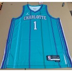 Maglia 1 Ball Charlotte Hornets 2023-24 Retro Verde