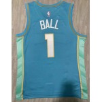 Maglia #1 Ball Charlotte Hornets 23-24 city Ricamato