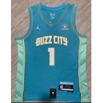 Maglia #1 Ball Charlotte Hornets 23-24 city Ricamato