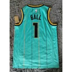 Maglia #1 Ball Hornets 20-21 Mint Verde Buzz City Stampato