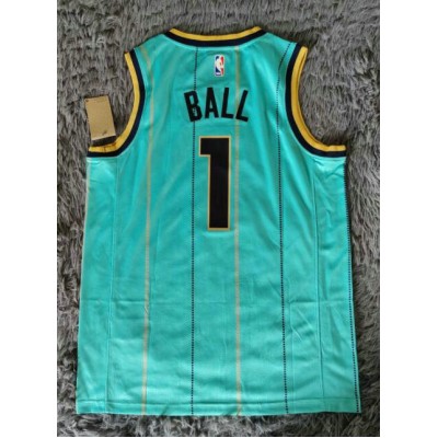 Maglia #1 Ball Hornets 20-21 Mint Verde Buzz City Stampato