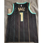 Maglia #1 Ball Hornets 22-23 city Nero Stampato