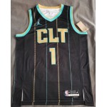 Maglia #1 Ball Hornets 22-23 city Nero Stampato