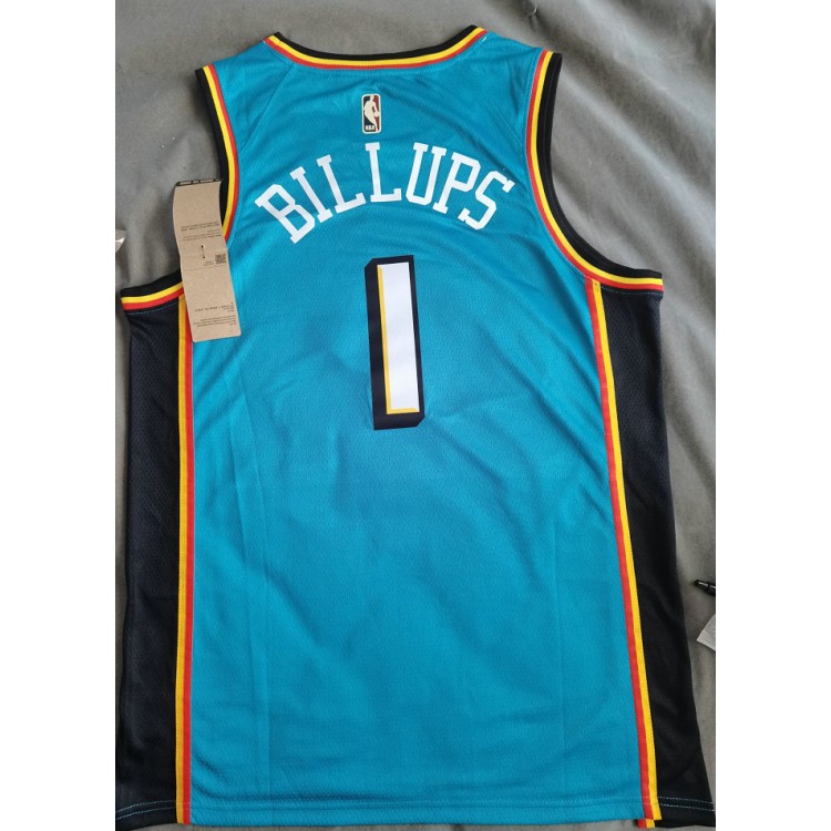 Maglia #1 Billups Detroit Pistons 22-23 classic Blu