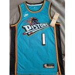 Maglia #1 Billups Detroit Pistons 22-23 classic Blu