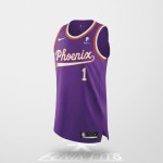 Maglia NBA 1 Booker Phoenix Suns Classic Away Viola