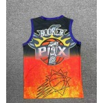 Maglia NBA 1 Booker Phoenix Suns Hip hop basketball Stampato