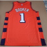 Maglia NBA 1 Booker Phoenix Suns fashion design Arancione Stampato