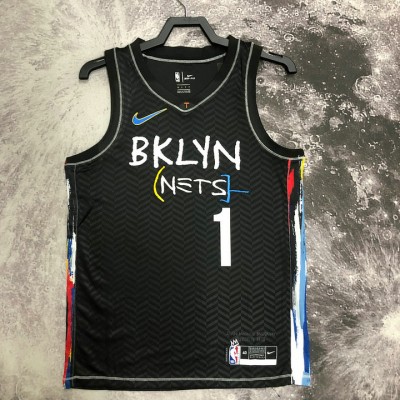 Maglia #1 Bridges Brooklyn Nets 20-21 city