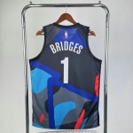 Maglia #1 Bridges Brooklyn Nets 2023-24 City Edition Swingman