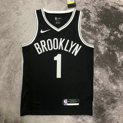 Maglia #1 Bridges Brooklyn Nets Nero