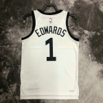 Maglia NBA 1 Edwards Timberwolves 2022-23 city Stampato