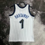 Maglia #1 Hardaway Orlando Magic Vintage Bianco Stampato