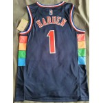 Maglia #1 Harden 76ers 21-22 city Blu