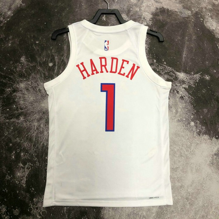 Maglia #1 Harden 76ers 22-23 city Stampato