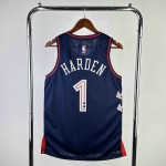 Maglia #1 Harden 76ers 23-24 city Stampato