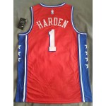 Maglia #1 Harden 76ers Rosso