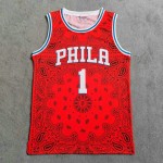 Maglia #1 Harden 76ers x Trillest Rosso