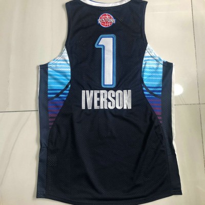 Maglia #1 Iverson 2009 All star game Autentico