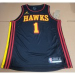 Maglia NBA 1 Johnson Atlanta Hawks Nero