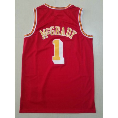 Maglia NBA 1 Mcgrady 2004-05 Rockets Mitchell & Ness Rosso