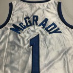 Maglia #1 Mcgrady Magic Dark Star Autentico Bianco