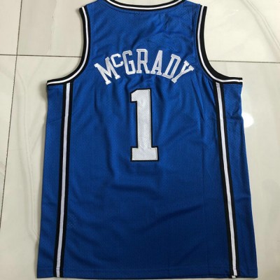 Maglia #1 Mcgrady Orlando Magic 2003-04 Autentico Blu