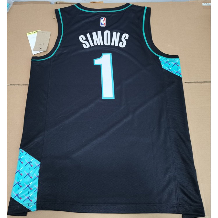 Maglia NBA 1 Simons Portland Trail Blazers 22-23 city Stampato